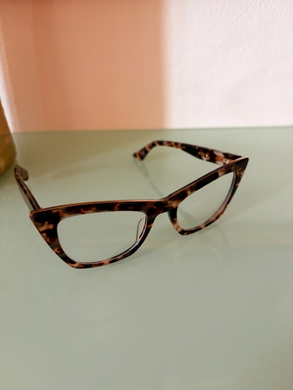 Dita- Tortoiseshell Cat-Eye Glasses with Original Case - Picture 3 of 15